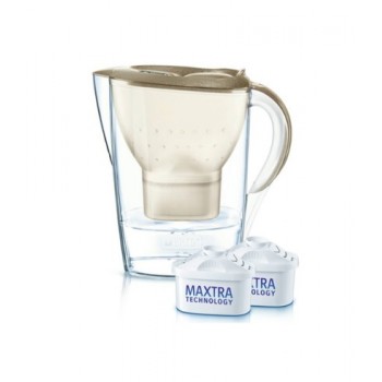 Brita - Marella XL濾水壺（星燦金）+ 2個濾芯